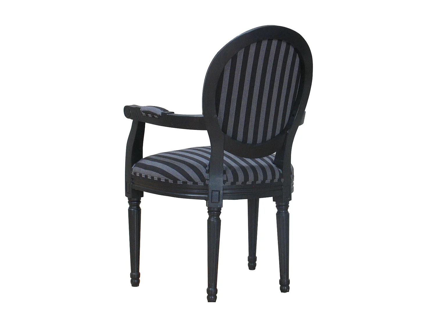 Amaretta Ensemble de salle à manger 100x180/280, 2 extensions inclues, noirs m 2+6 chaises rococo vintage noir/noir.