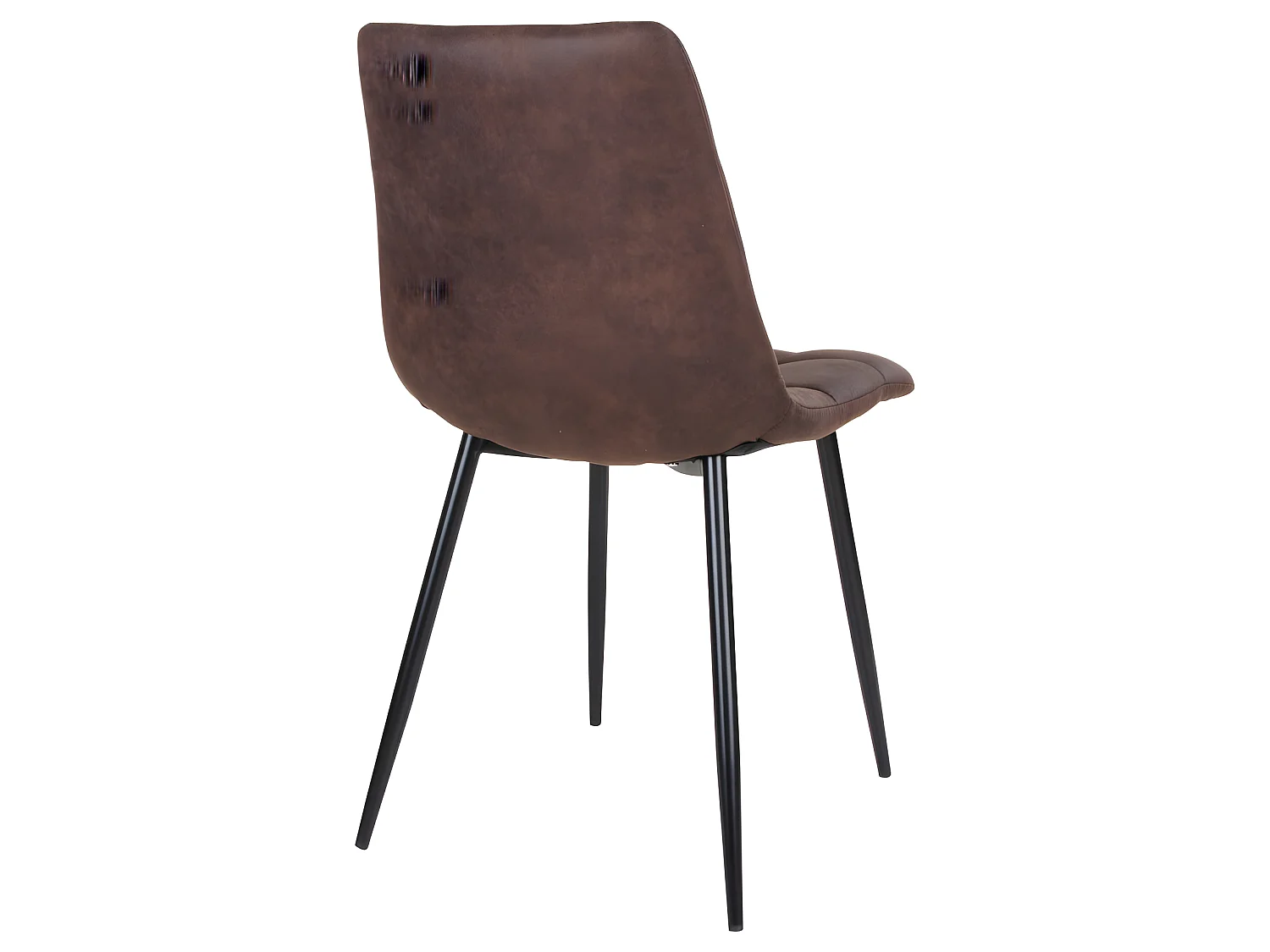 Tony eethoek , 1 eettafel en 6 stoelen donker bruin en eik.