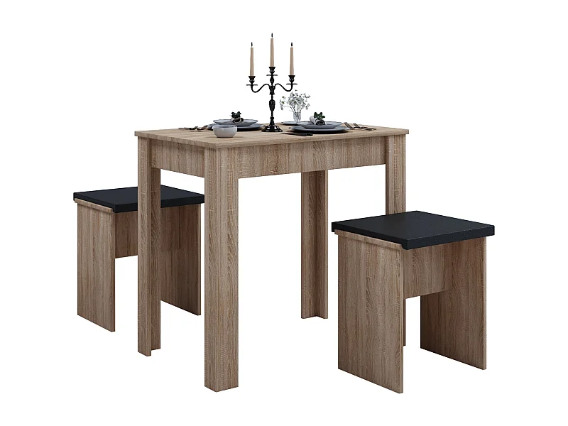 Dining Group Esal Sonoma oak (Sägerau) 0