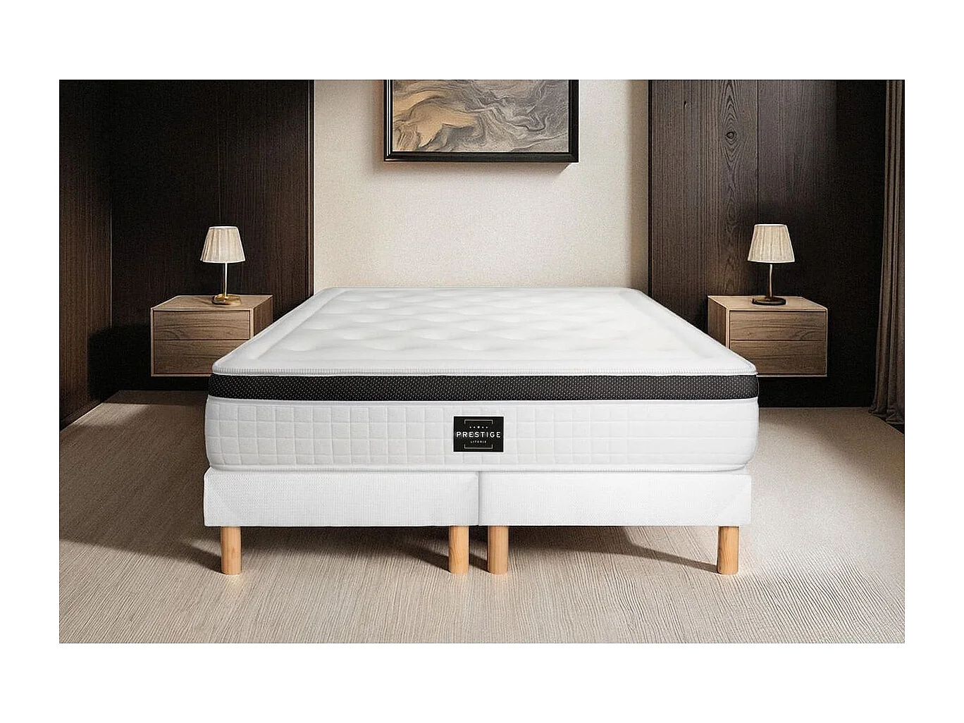 Ensemble Privilège 180x200 Mémoire de forme 5 zones