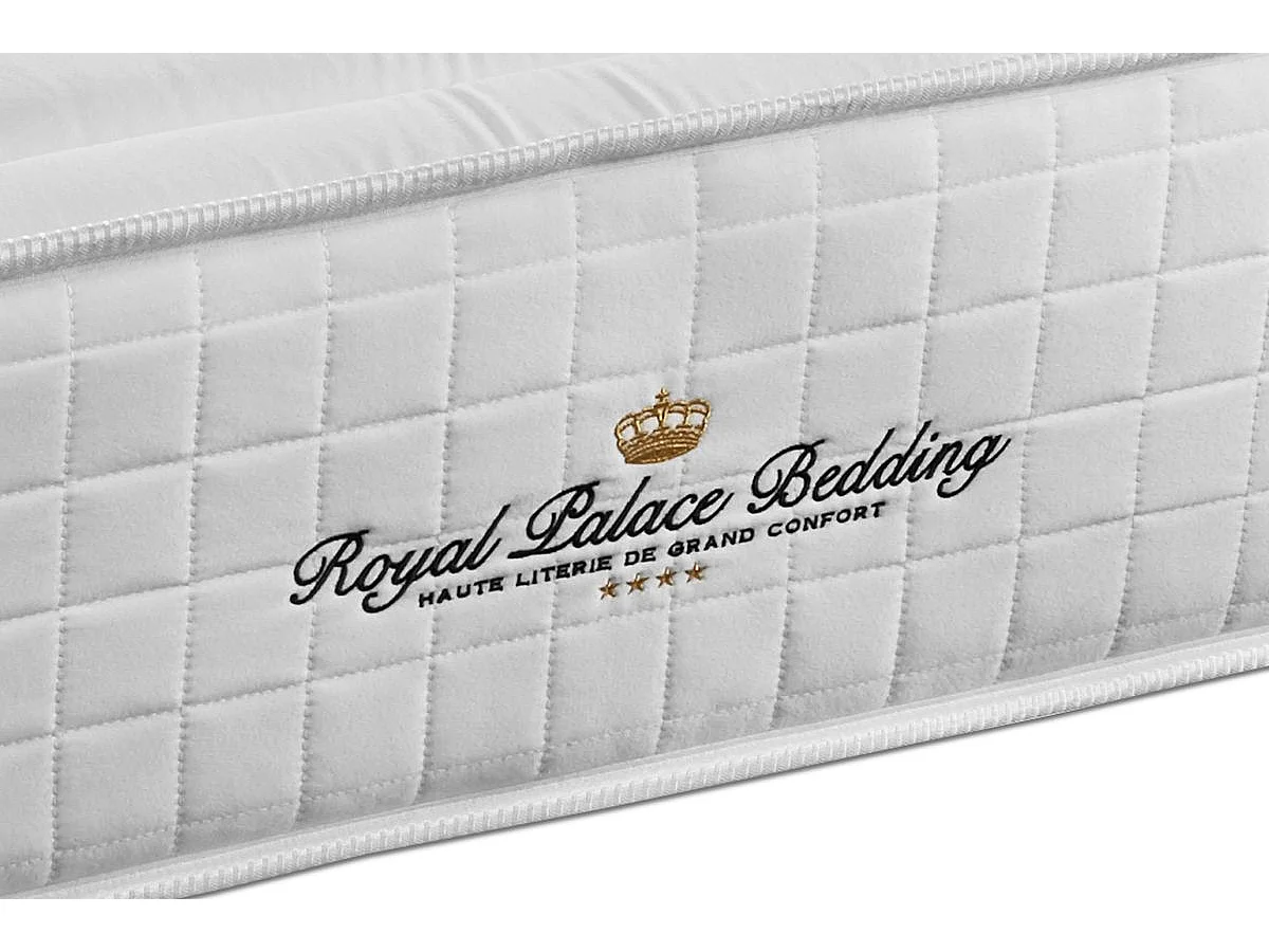 Ensemble matelas à mémoire de forme maxi épaisseur Buckingham 160x200 double sommier
