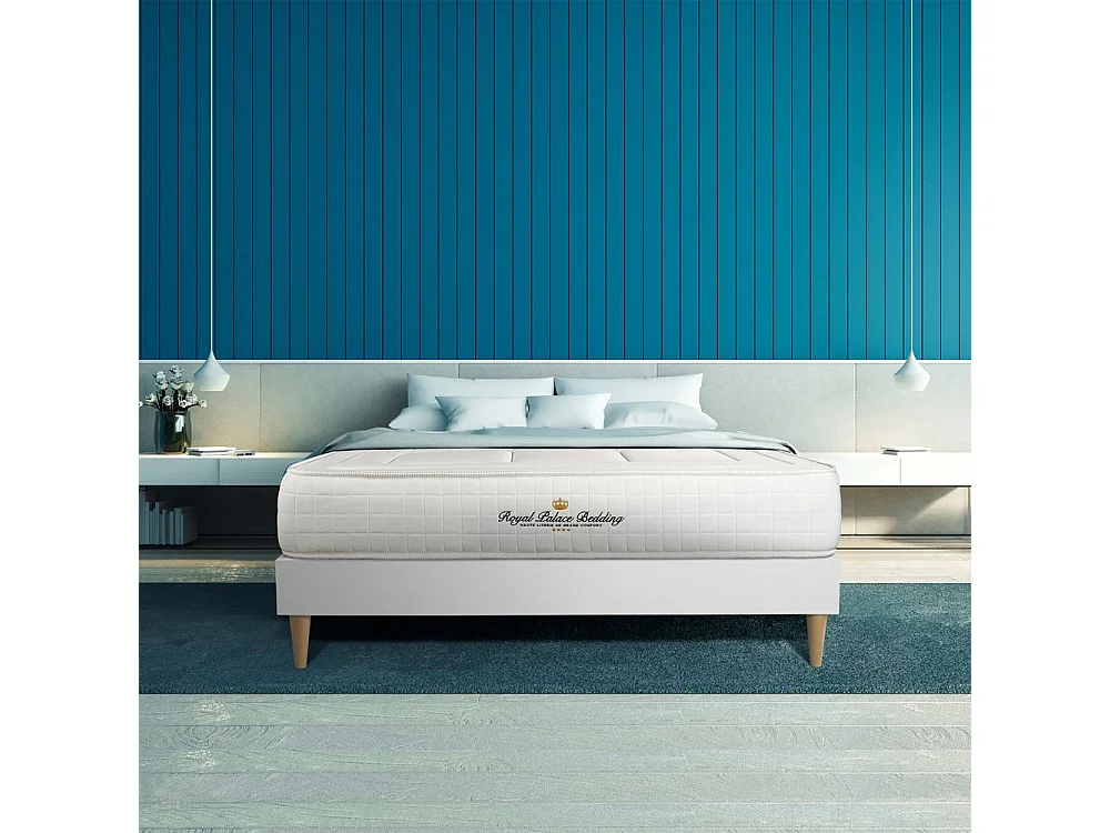 Ensemble matelas à mémoire de forme maxi épaisseur Balmoral 140x200