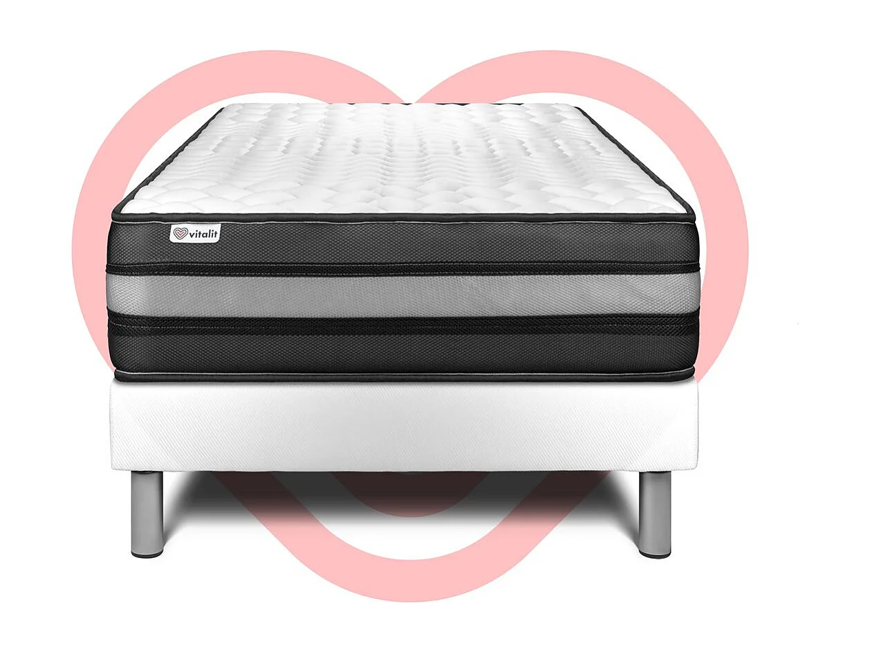 Matras en bodemset 90x200 cm - Vital Power Zen