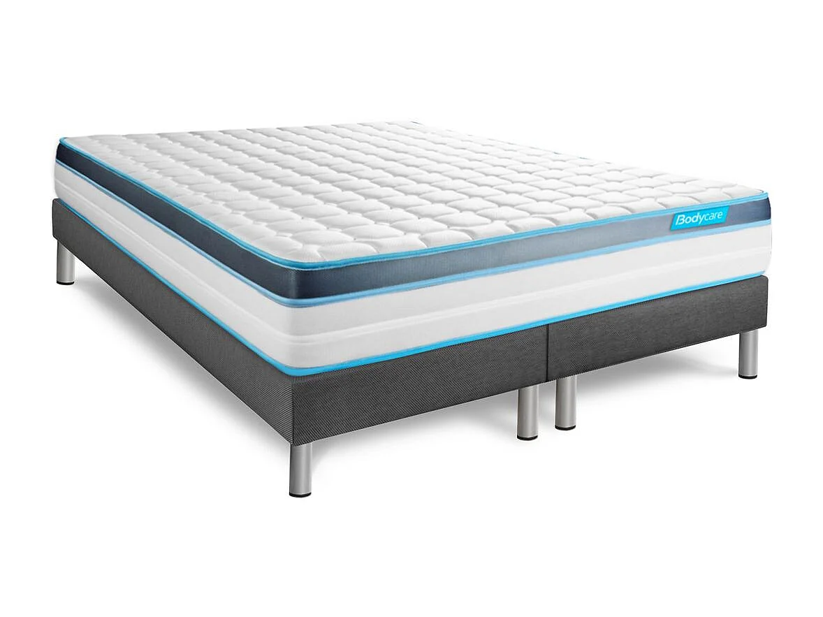 Pack PERFORM 180x200 Mousse à mémoire de forme ProfiZone 5 zones Ultra épaisseur + Couette + 2 oreillers