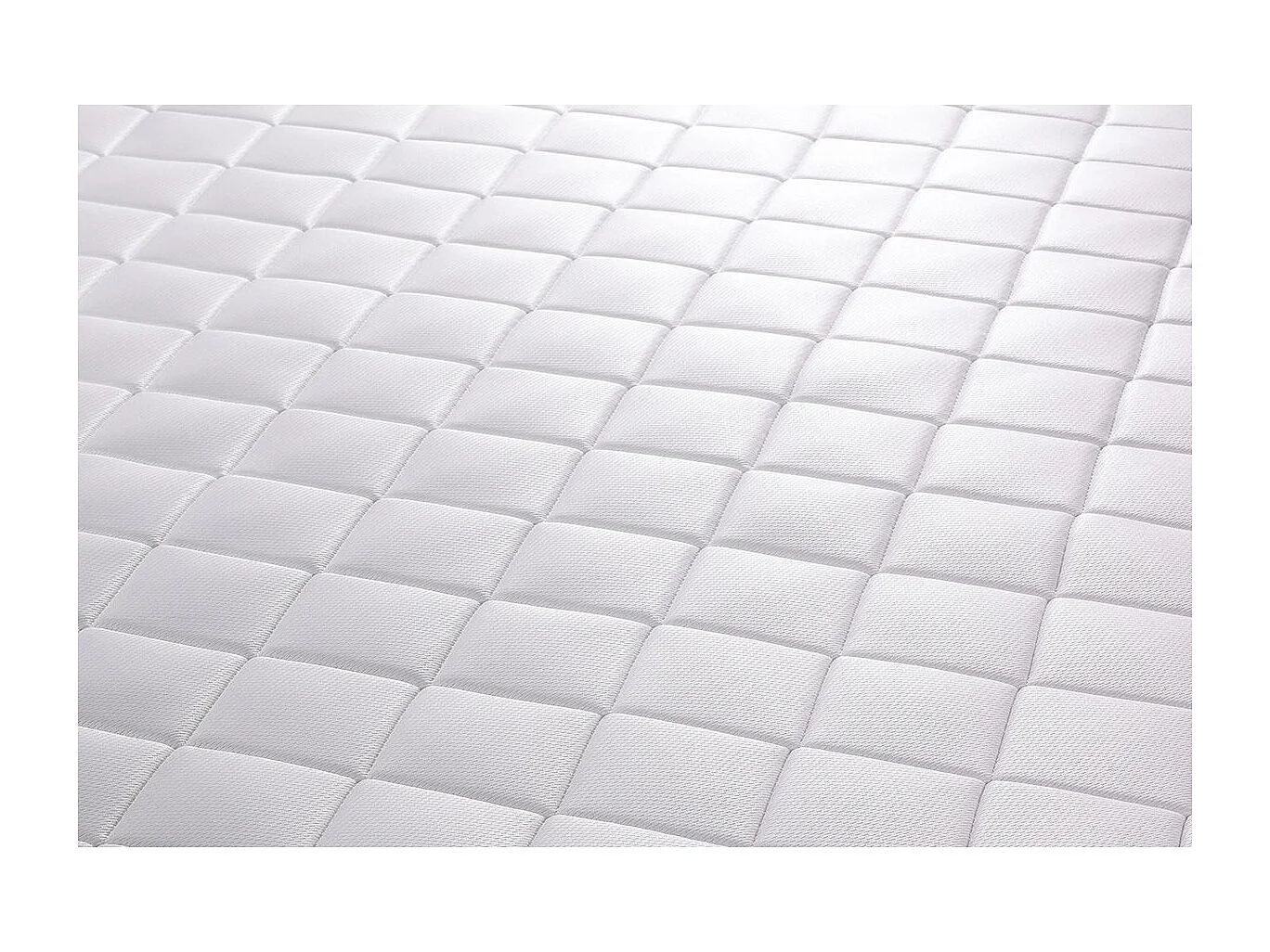 Ensemble 90x190 matelas FORM + sommier kit blanc
