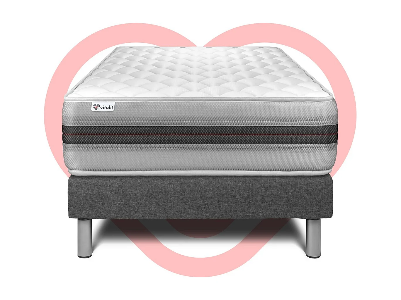 Ensemble VITALMEMO BACK 90 x 190 cm