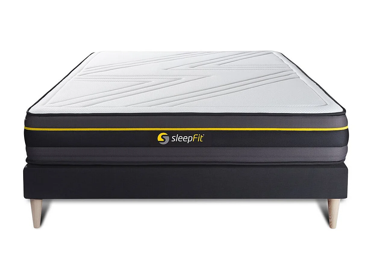 Ensemble sommier + matelas ACTIVE à mémoire de forme 140x190