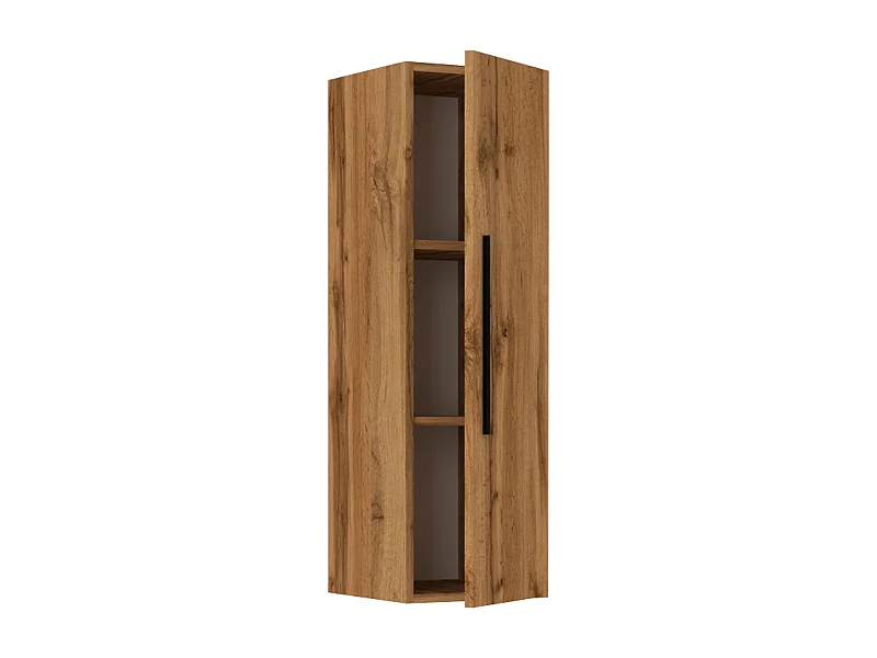 Wall Rack Arila Honey oak H. 95 x W. 30 x D. 30 cm