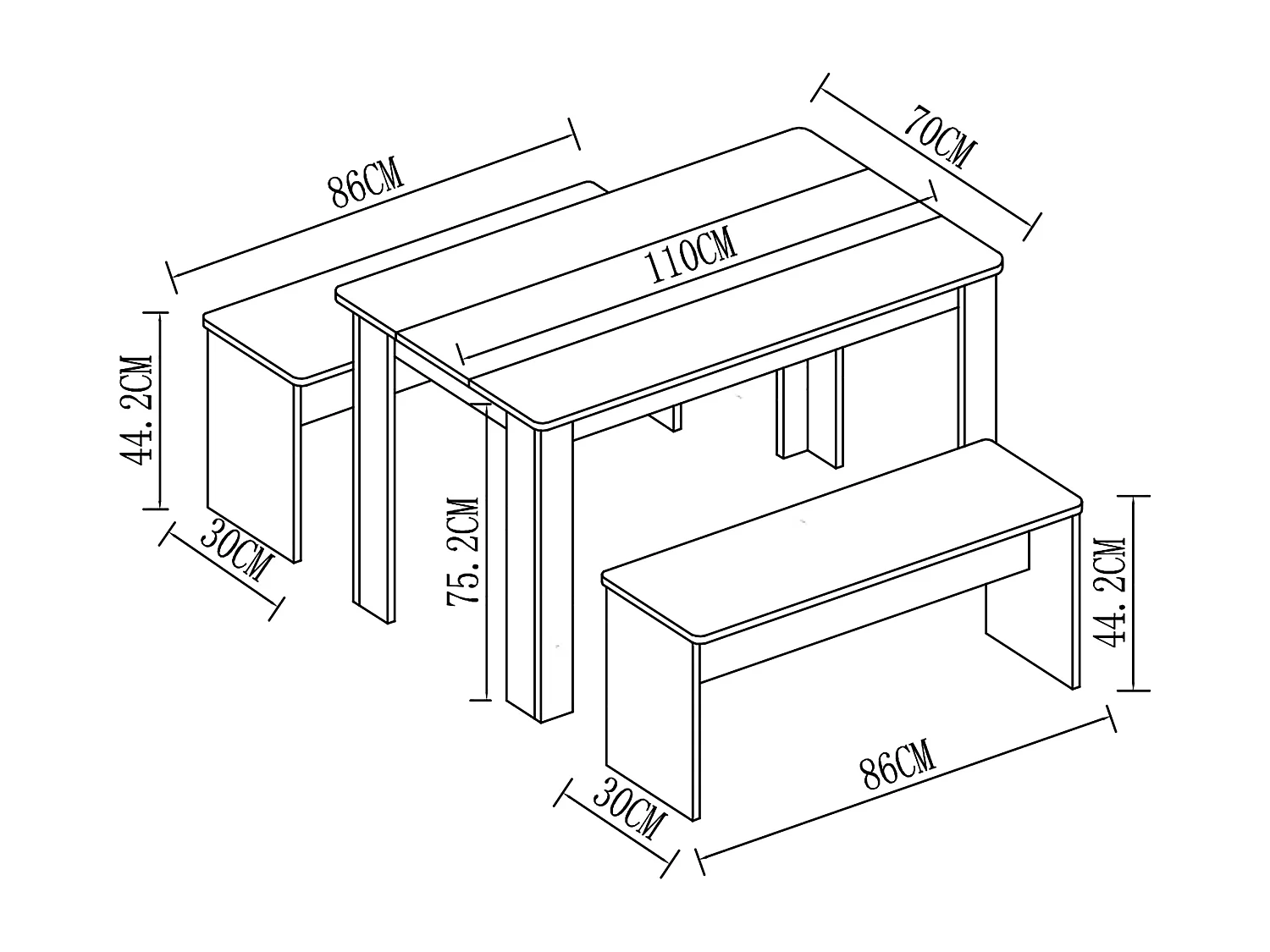 Grupa wyżywienia Esal Sonoma Oak 0