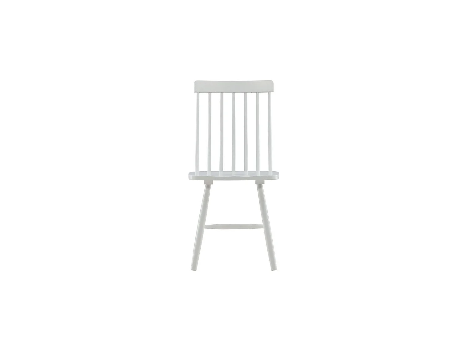 Lönneberga Chaise de salle à manger en bois, blanc.