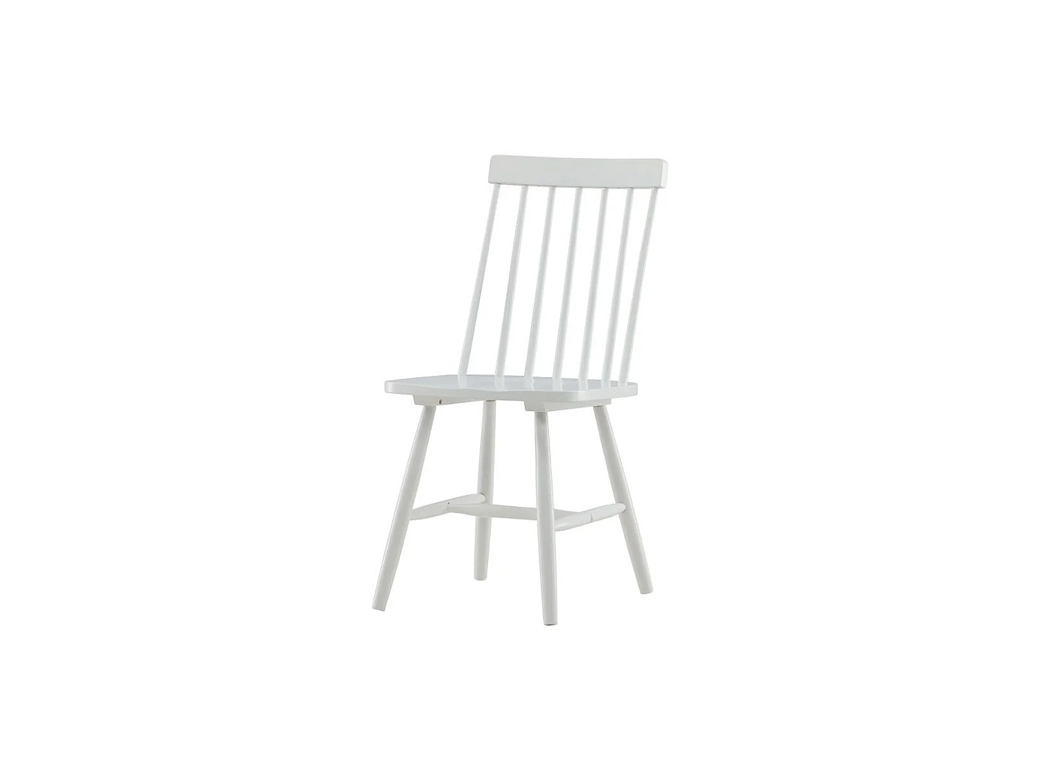Lönneberga Chaise de salle à manger en bois, blanc.