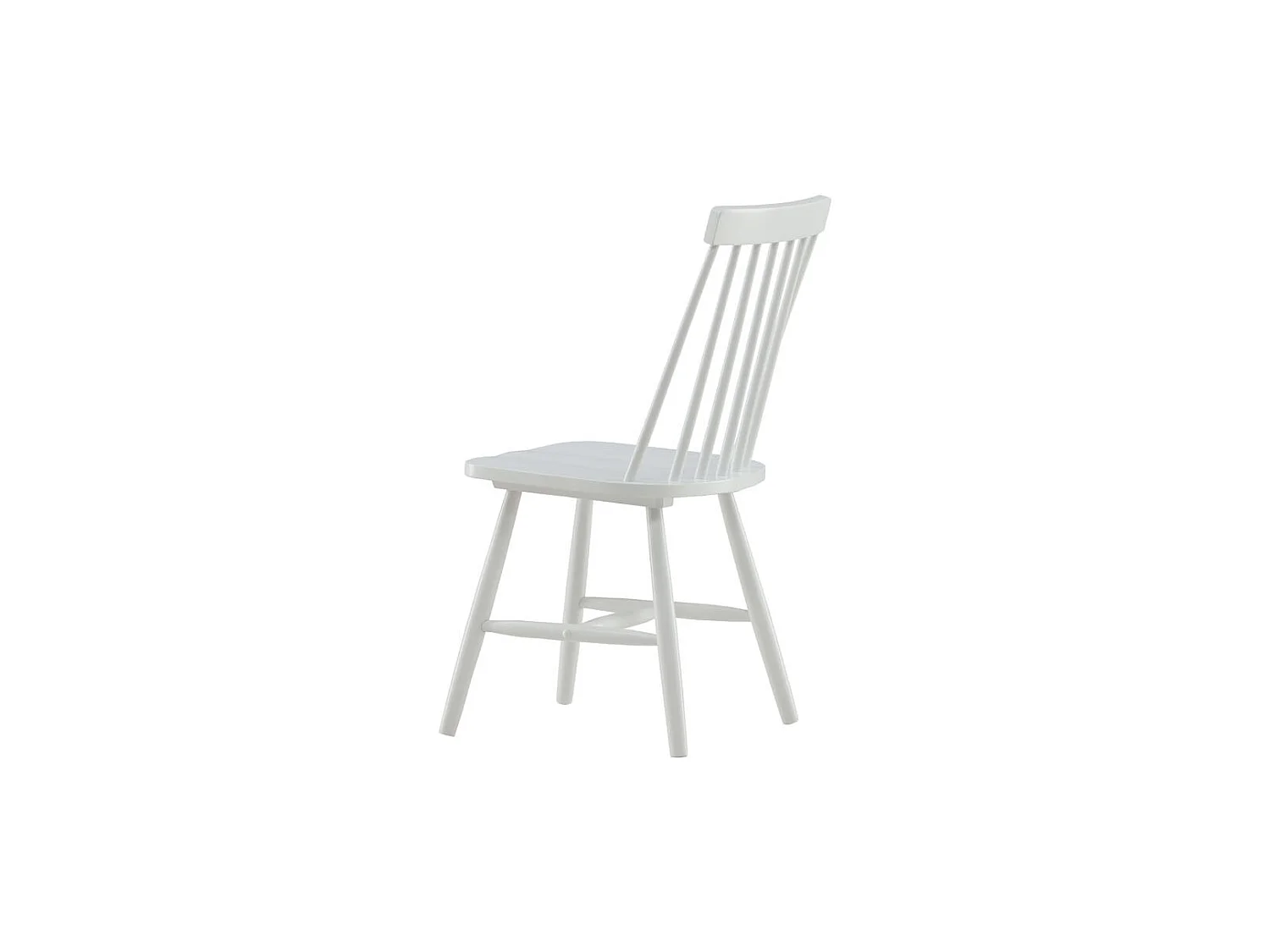 Lönneberga Chaise de salle à manger en bois, blanc.