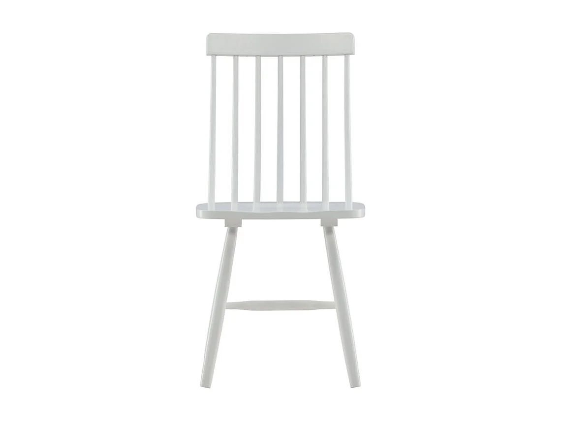Lönneberga Chaise de salle à manger en bois, blanc.