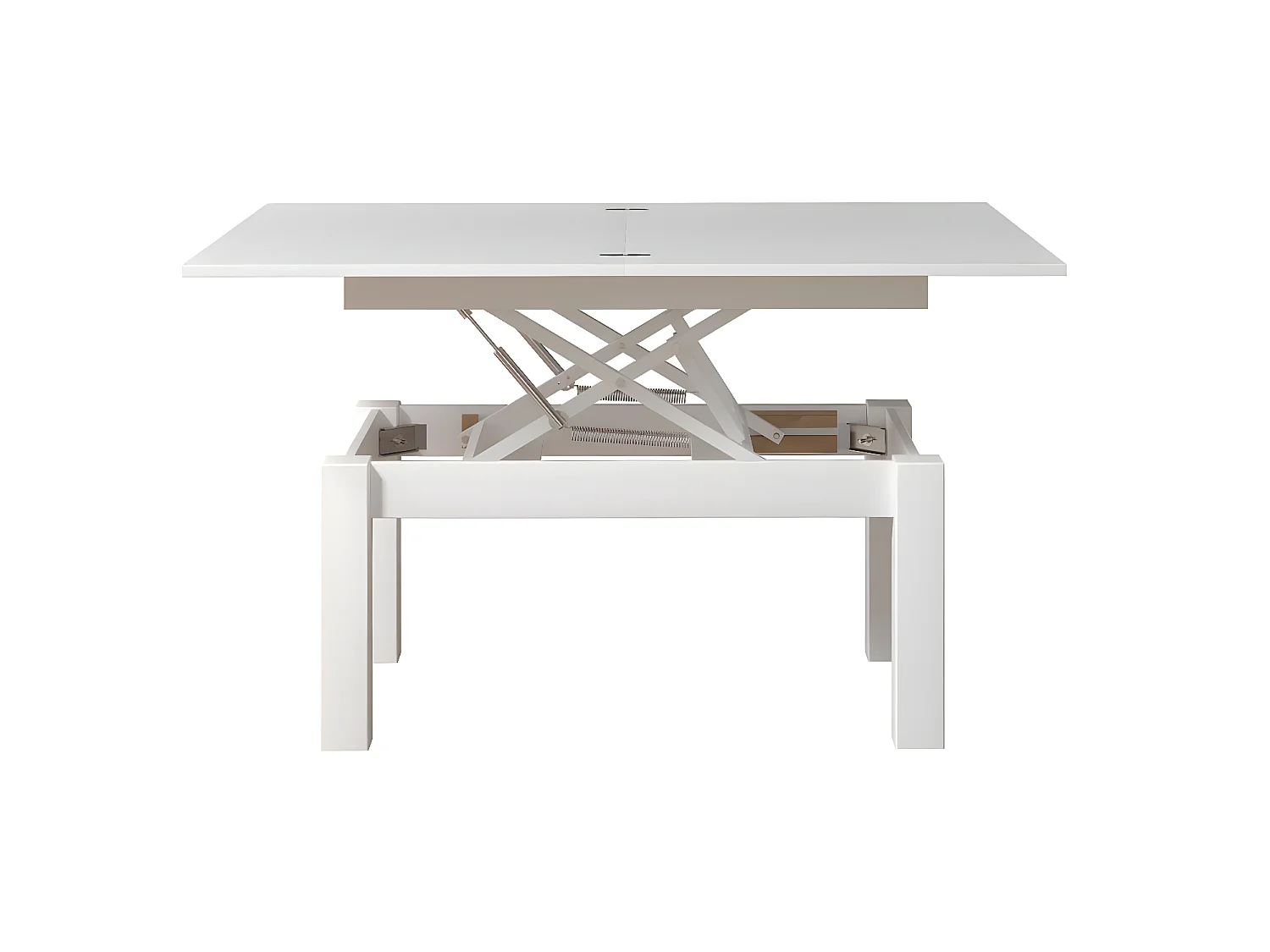 Flipp table basse et table à manger blanc.