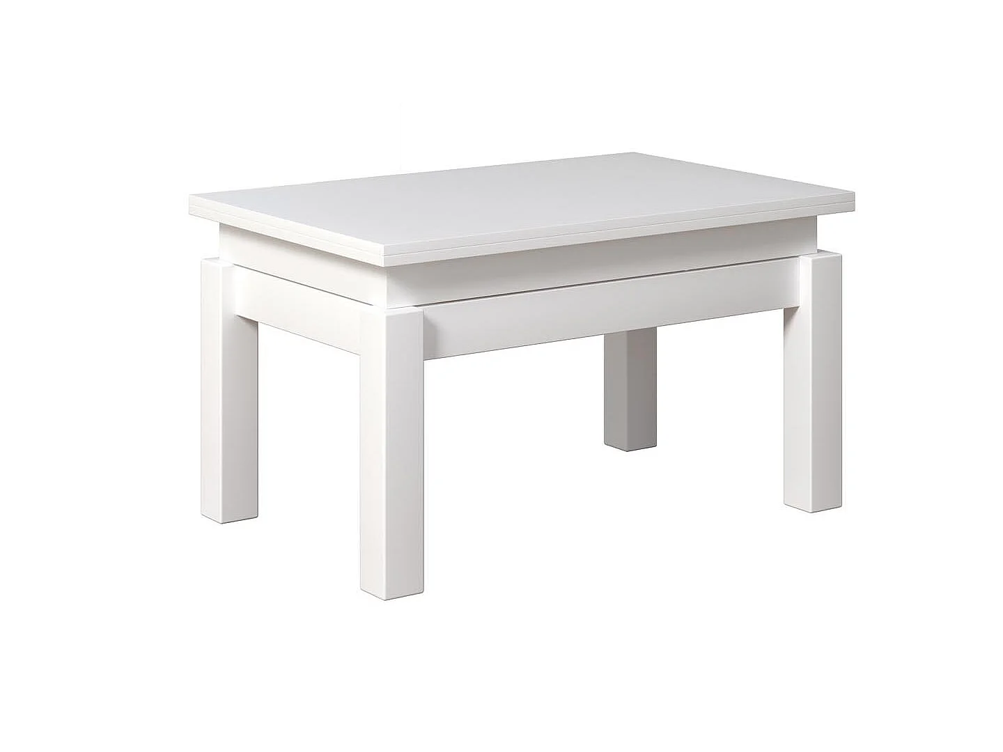 Flipp table basse et table à manger blanc.