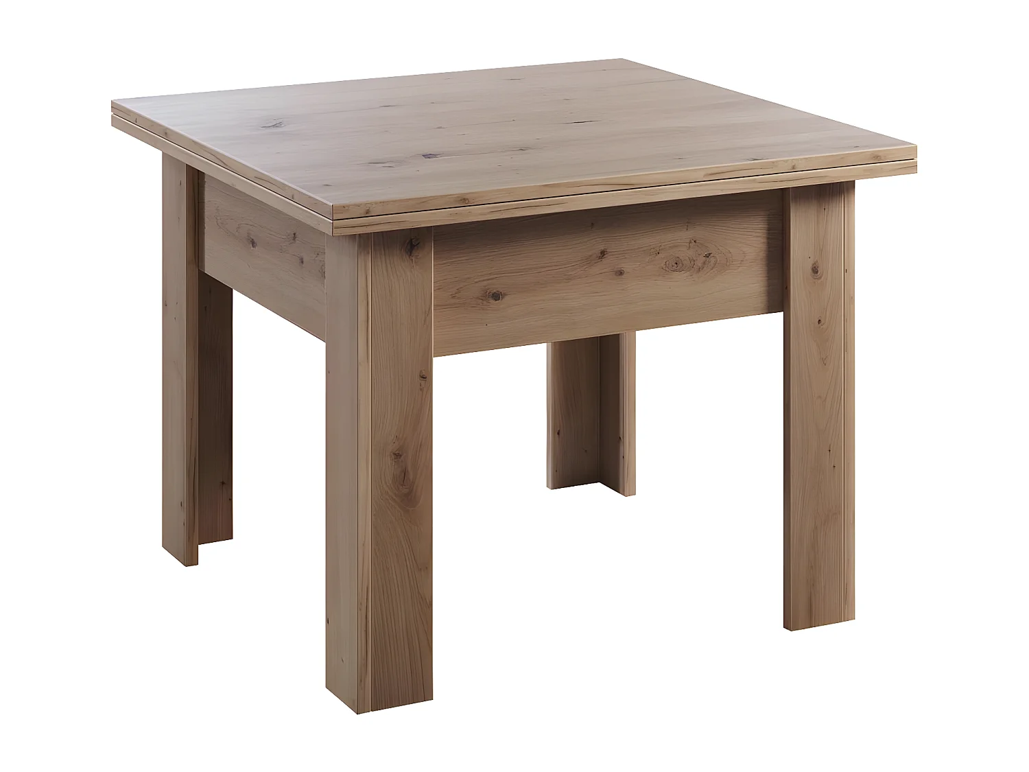 Flipp salontafel, en eettafel eik decor.