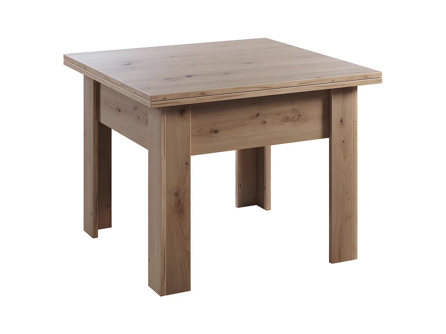 Flipp salontafel, en eettafel eik decor.