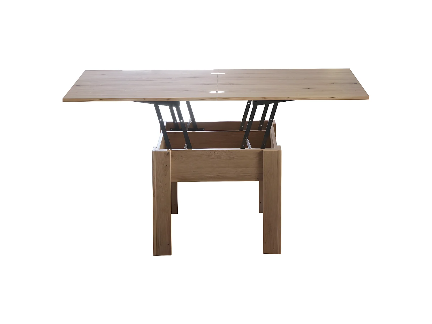 Flipp salontafel, en eettafel eik decor.