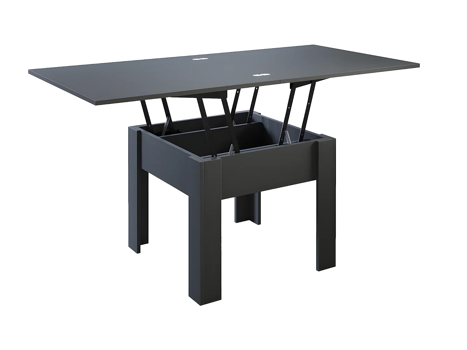 Flipp table basse et table à manger gris.