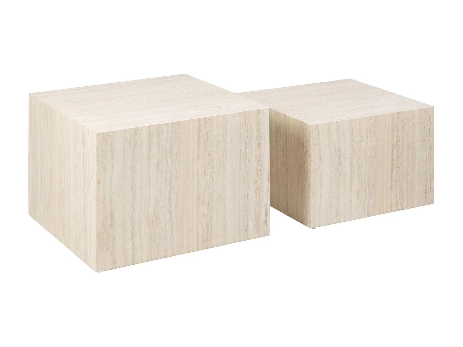 Dicur salontafel set van 2 stuks. beige.