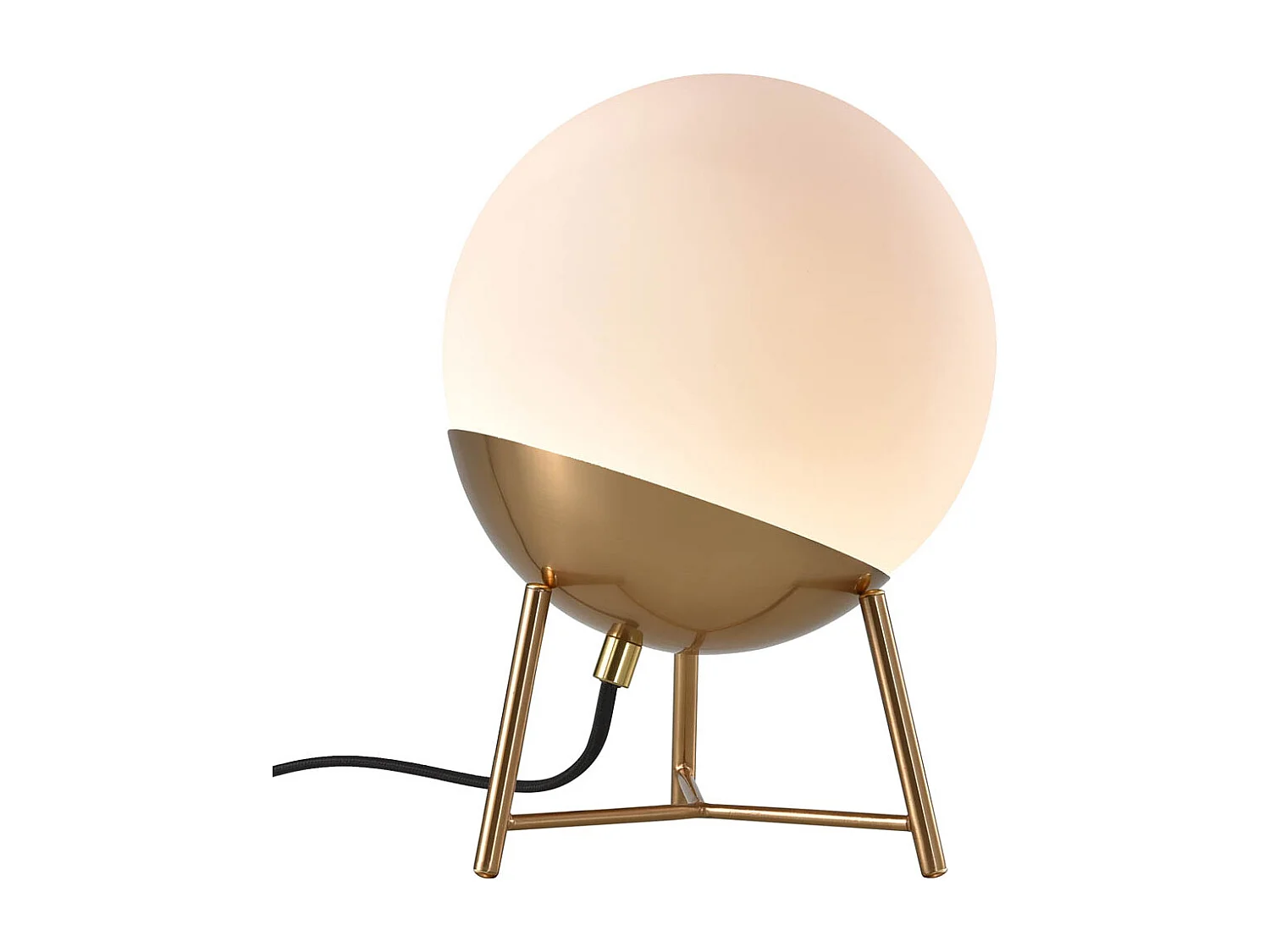 Chelsea Tischlampe 20x26x20cm weiß Glas.