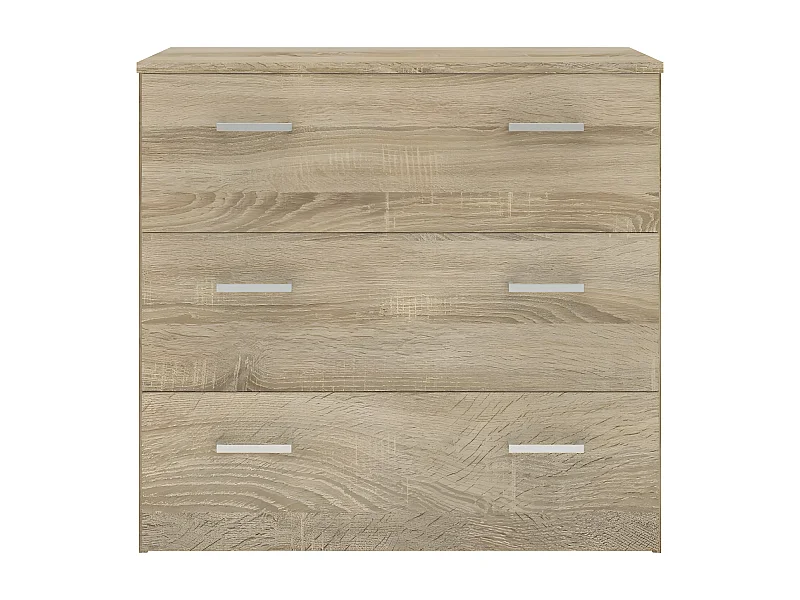 Spell Commode à 3 tiroirs, pieds en chêne.