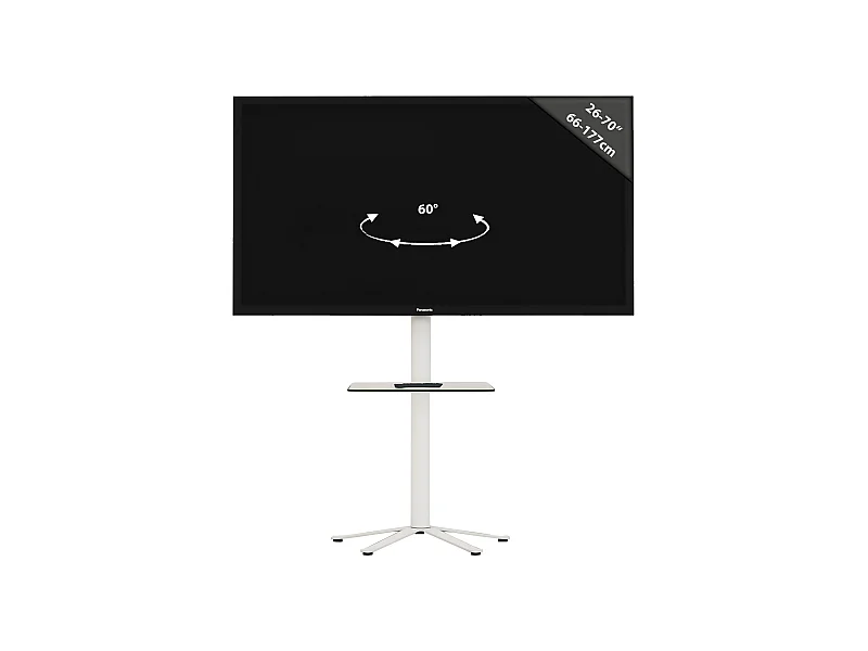 Design Premium TV Standfuß Rack Fernseh Xila