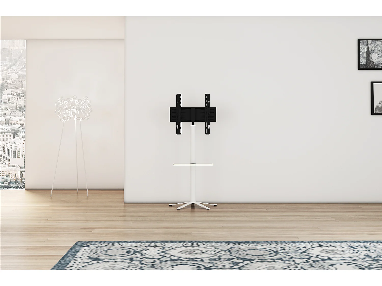 Design Premium TV Standfuß Rack Fernseh Xila