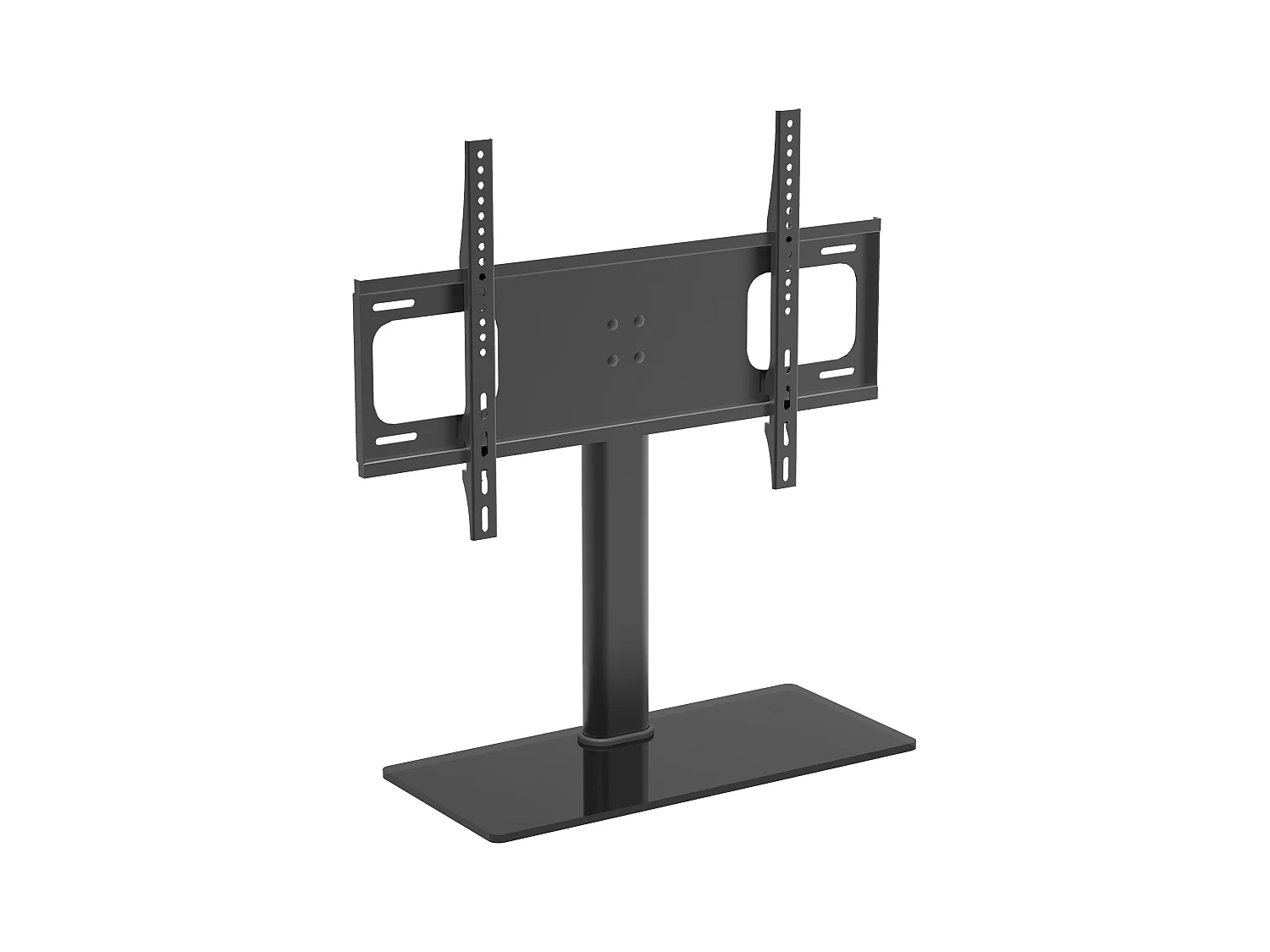 TV stand feet B-TTS-600 Black H. 67 x W. 66 x D. 25 cm