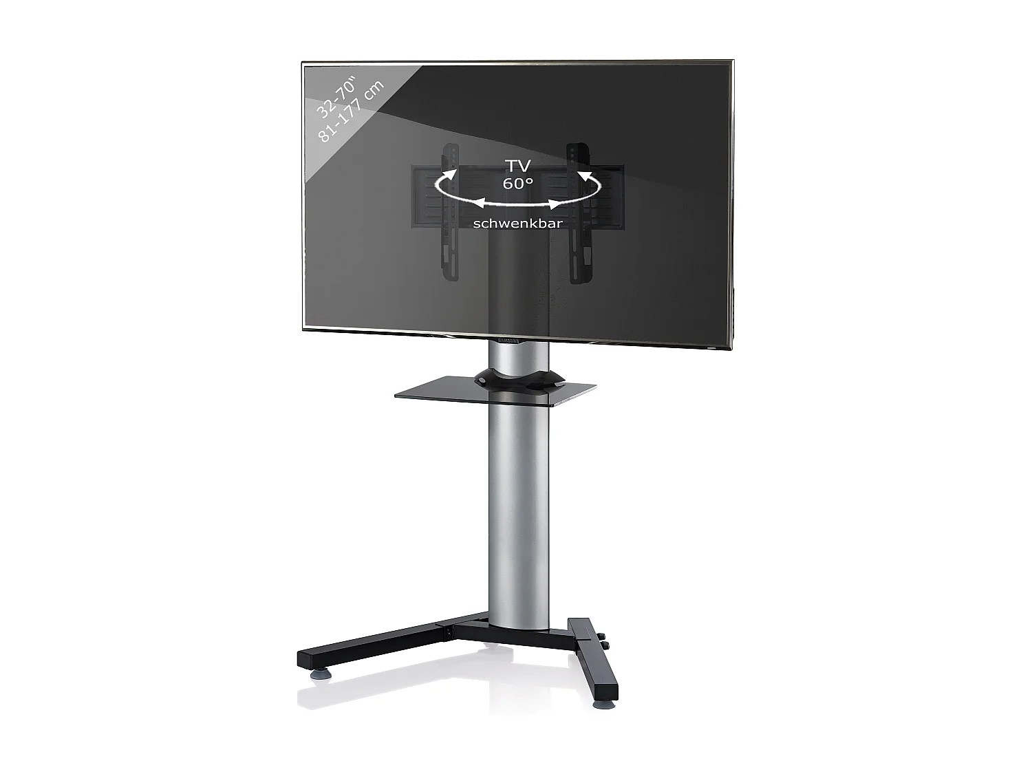 Telewizja Fernseh Stand Alu Stadino Mini ZW