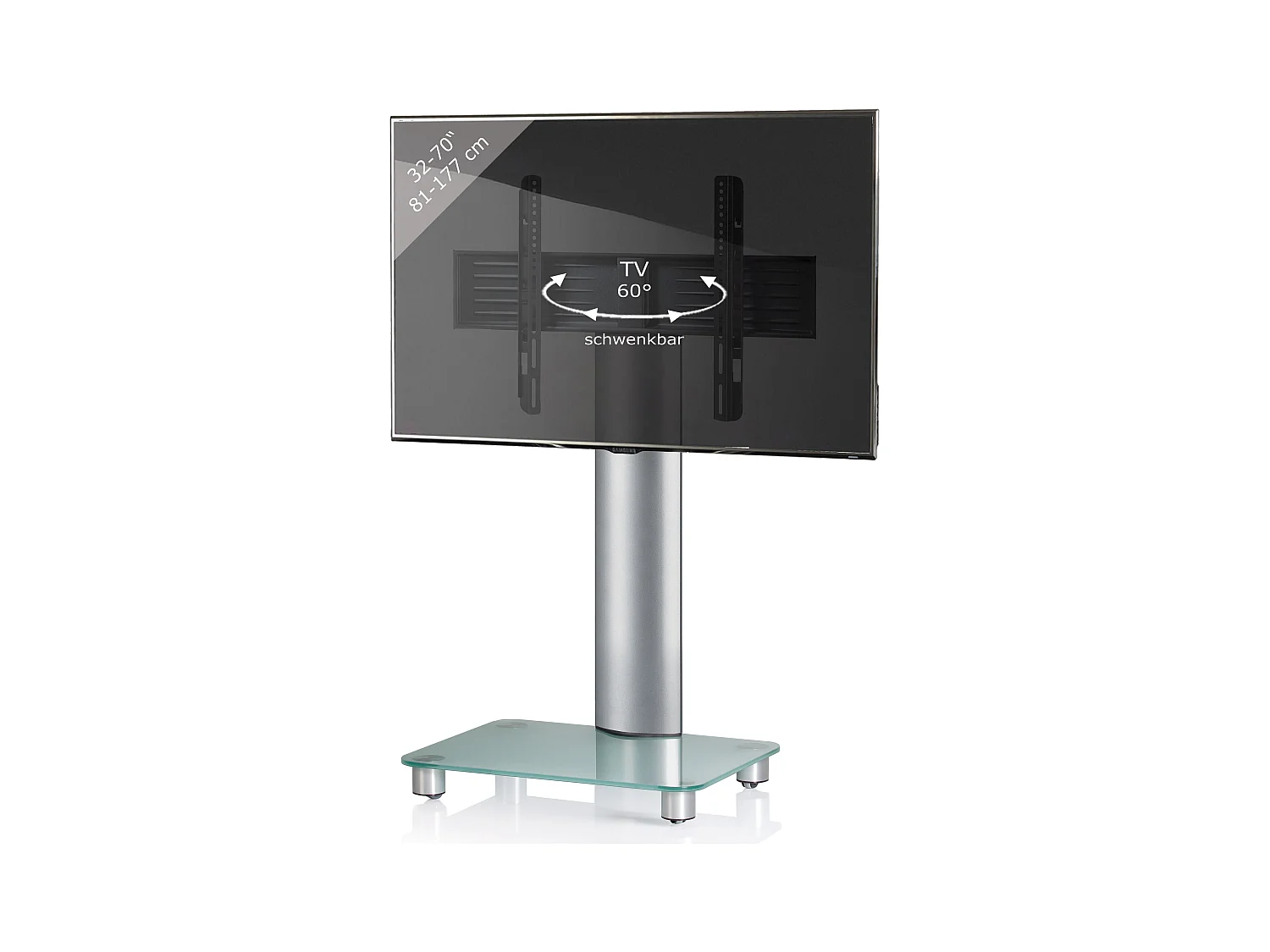 TV stand feet Tosal Matte glass 0