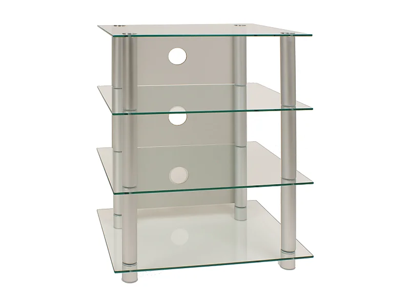 Hifi Furniture Blados Clear glass H. 70 x W. 59 x D. 49 cm