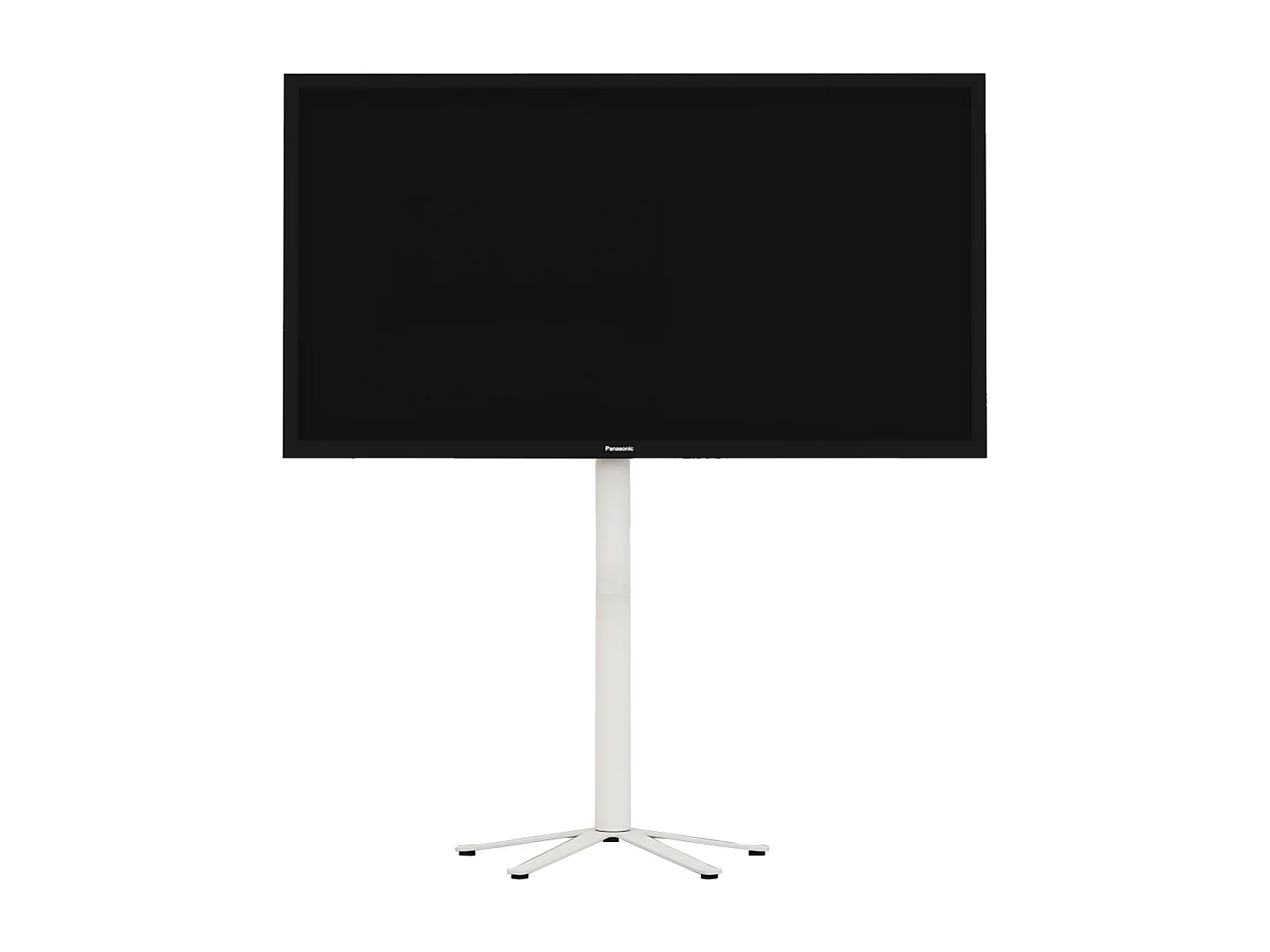 TV stand feet Xila White H. 100 x W. 61 x D. 61 cm