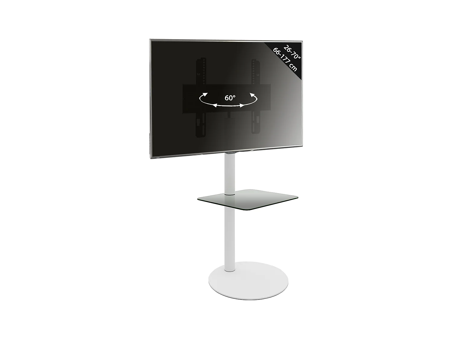 Design Premium TV Standfuß Rack Fernseh Cirla ZW