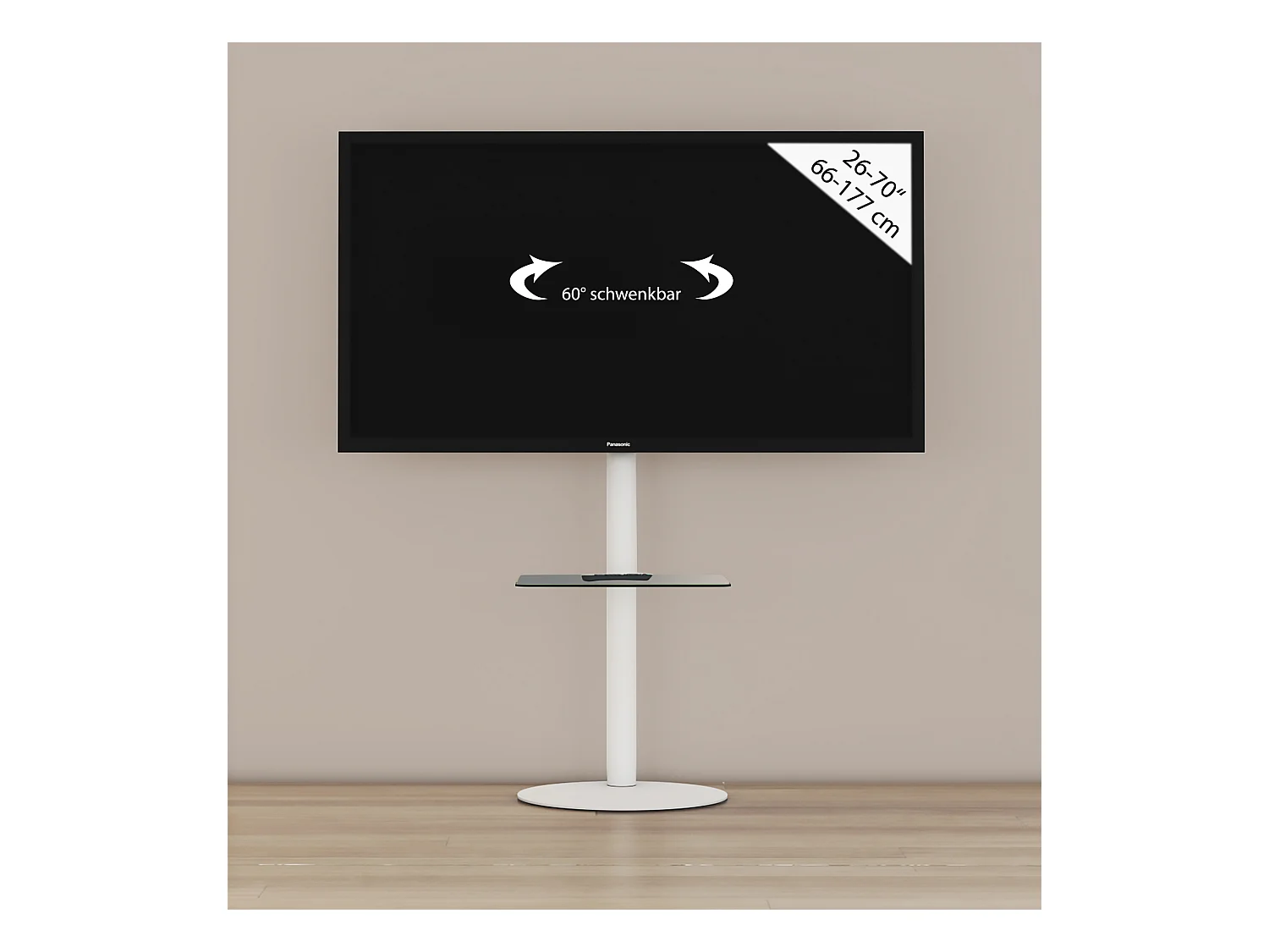 Design Premium TV Standfuß Rack Fernseh Cirla ZW