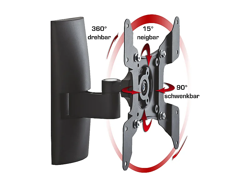 TV VESA Wandhalterung Halter neigbar schwenkar TS1