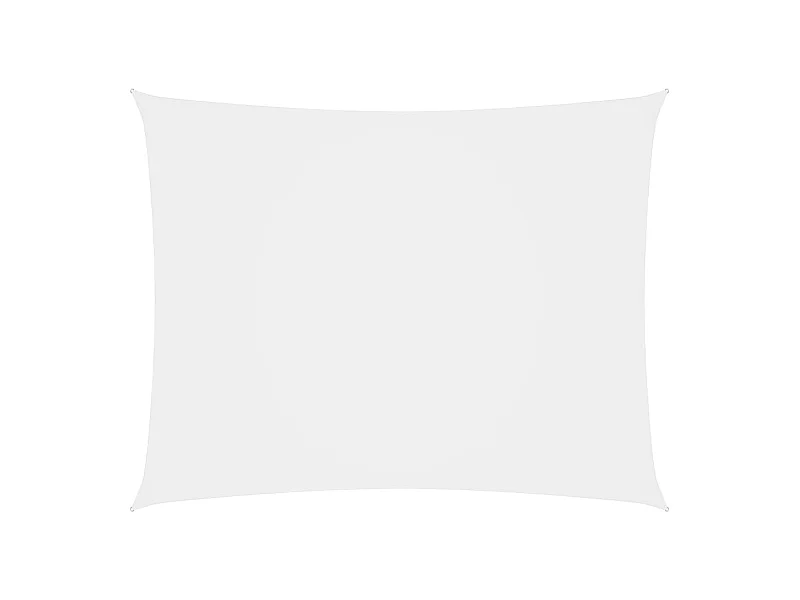 Vela de sombra parasol rectangular tela Oxford 3 x 5 m blanco 02_0009680