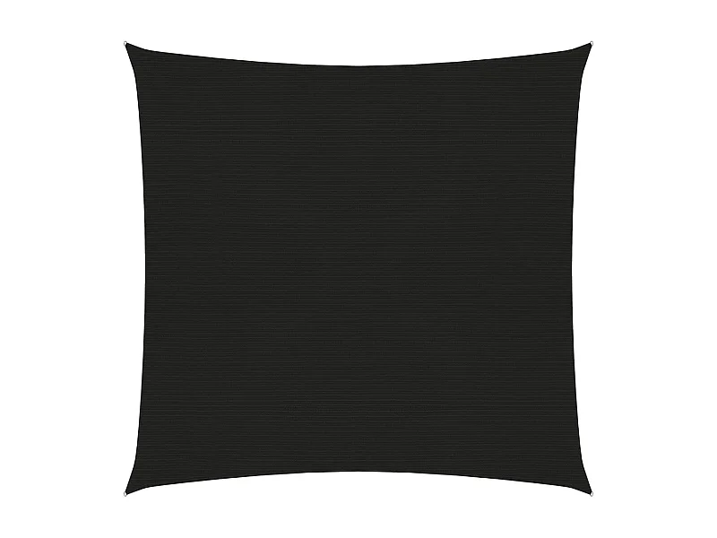 Vela de sombra para sombrilla 160 g/m² HDPE 2,5 x 2,5 m negro 02_0009181