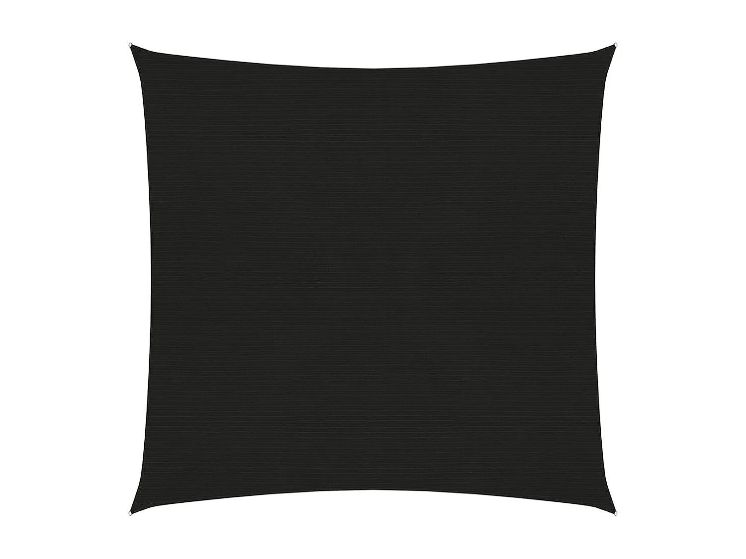 Vela de sombra para sombrilla 160 g/m² HDPE 2,5 x 2,5 m negro 02_0009181