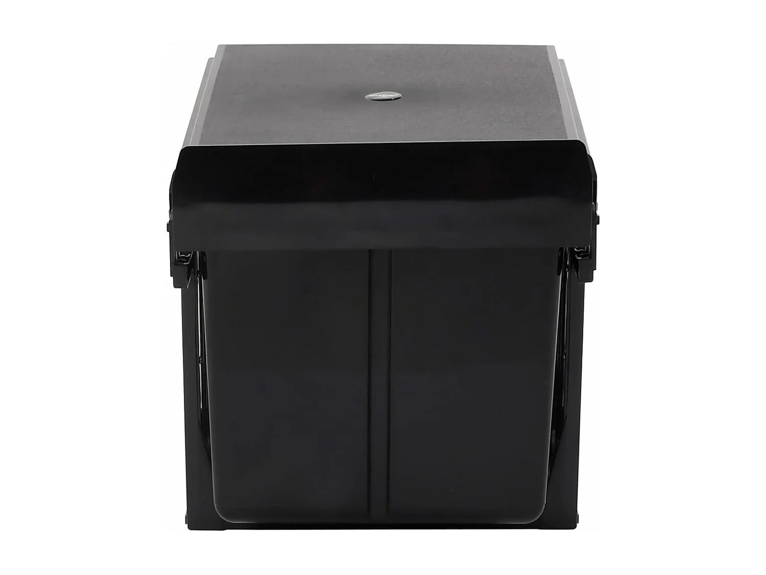 Papelera de cocina extraíble con cierre suave 36 litros negro 02_0006031