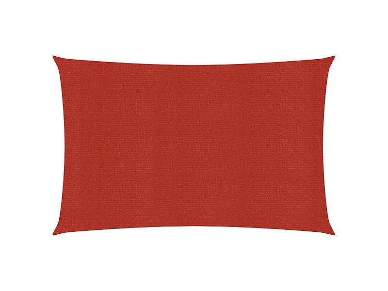 Vela de sombra para sombrilla 160 g/m² 3,5 x 4,5 m HDPE rojo 02_0009260