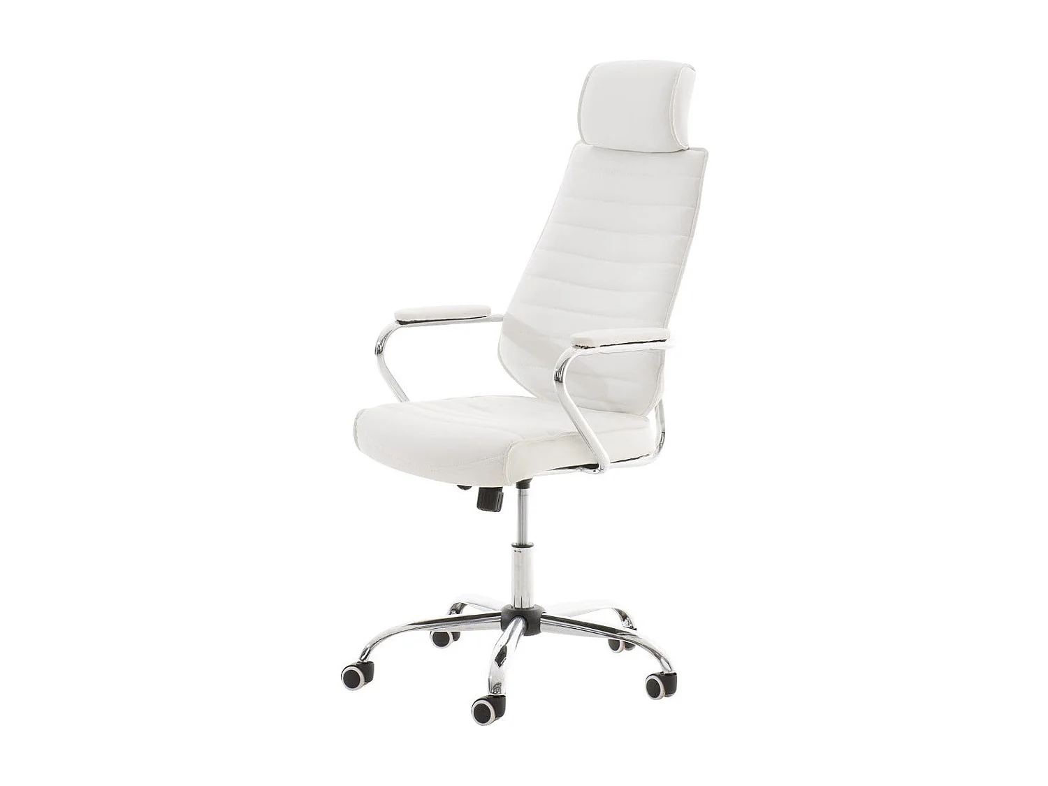 Fauteuil de bureau à blanche 59 x 57 x 128 cm BUR10002