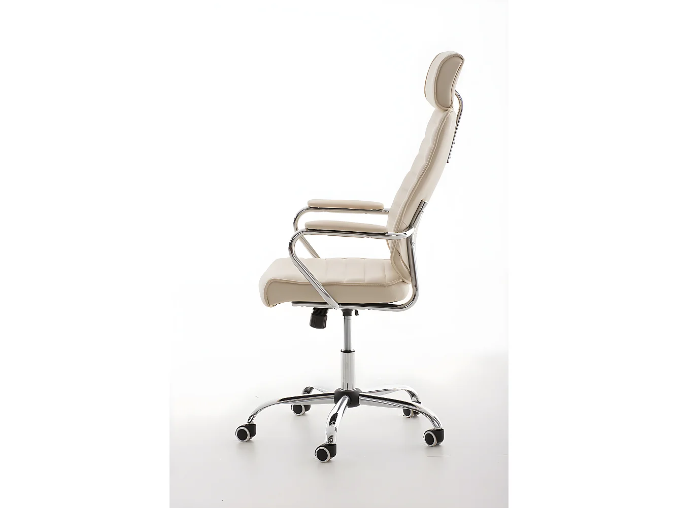 Fauteuil de bureau à crème 59 x 57 x 128 cm BUR10004
