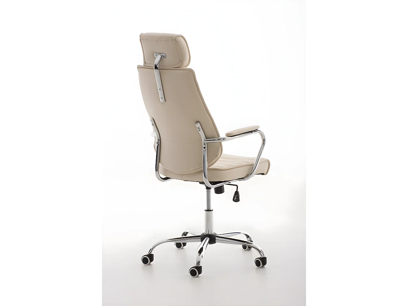 Fauteuil de bureau à crème 59 x 57 x 128 cm BUR10004