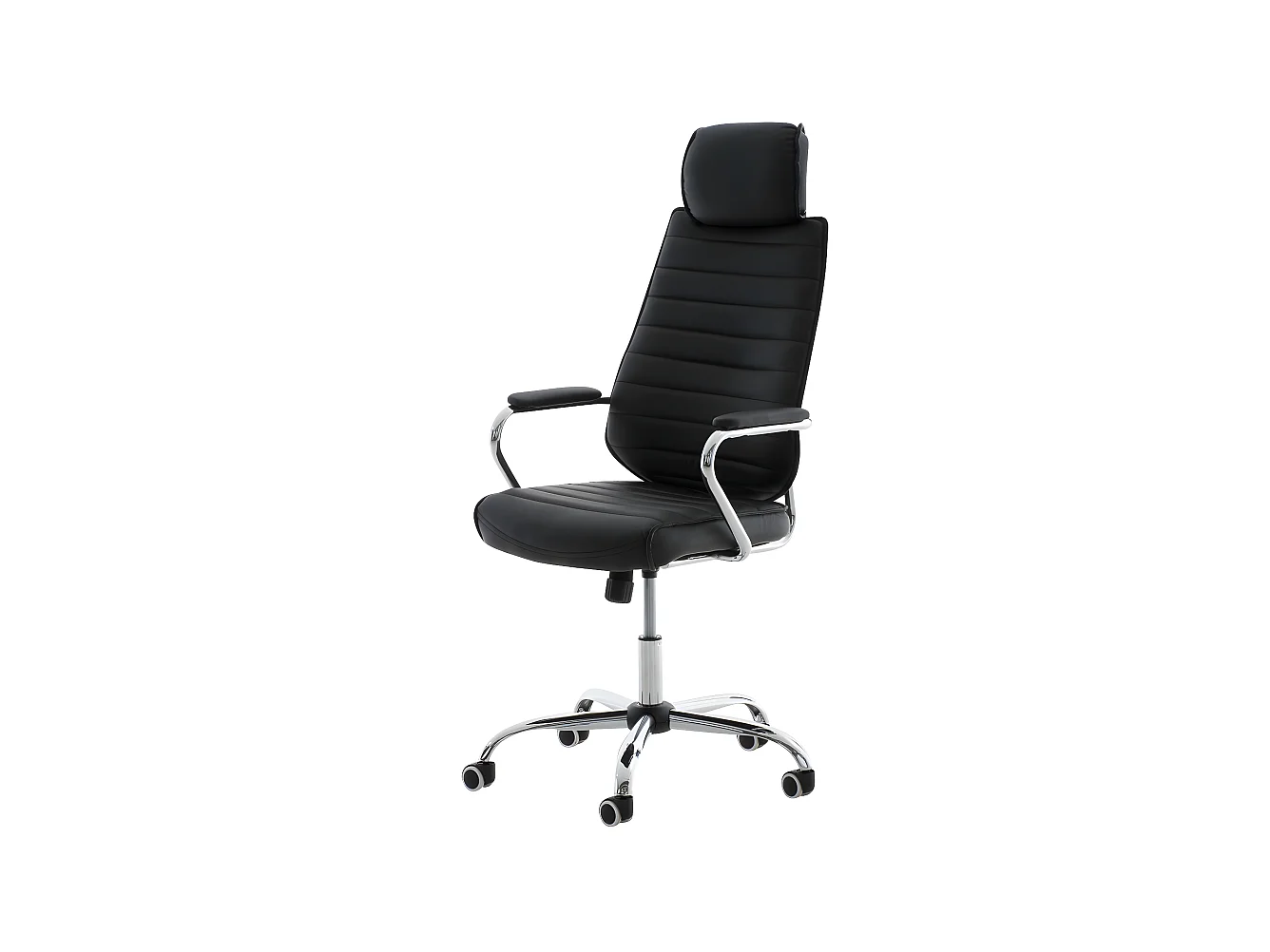 Fauteuil de bureau à noire 59 x 57 x 128 cm BUR10001