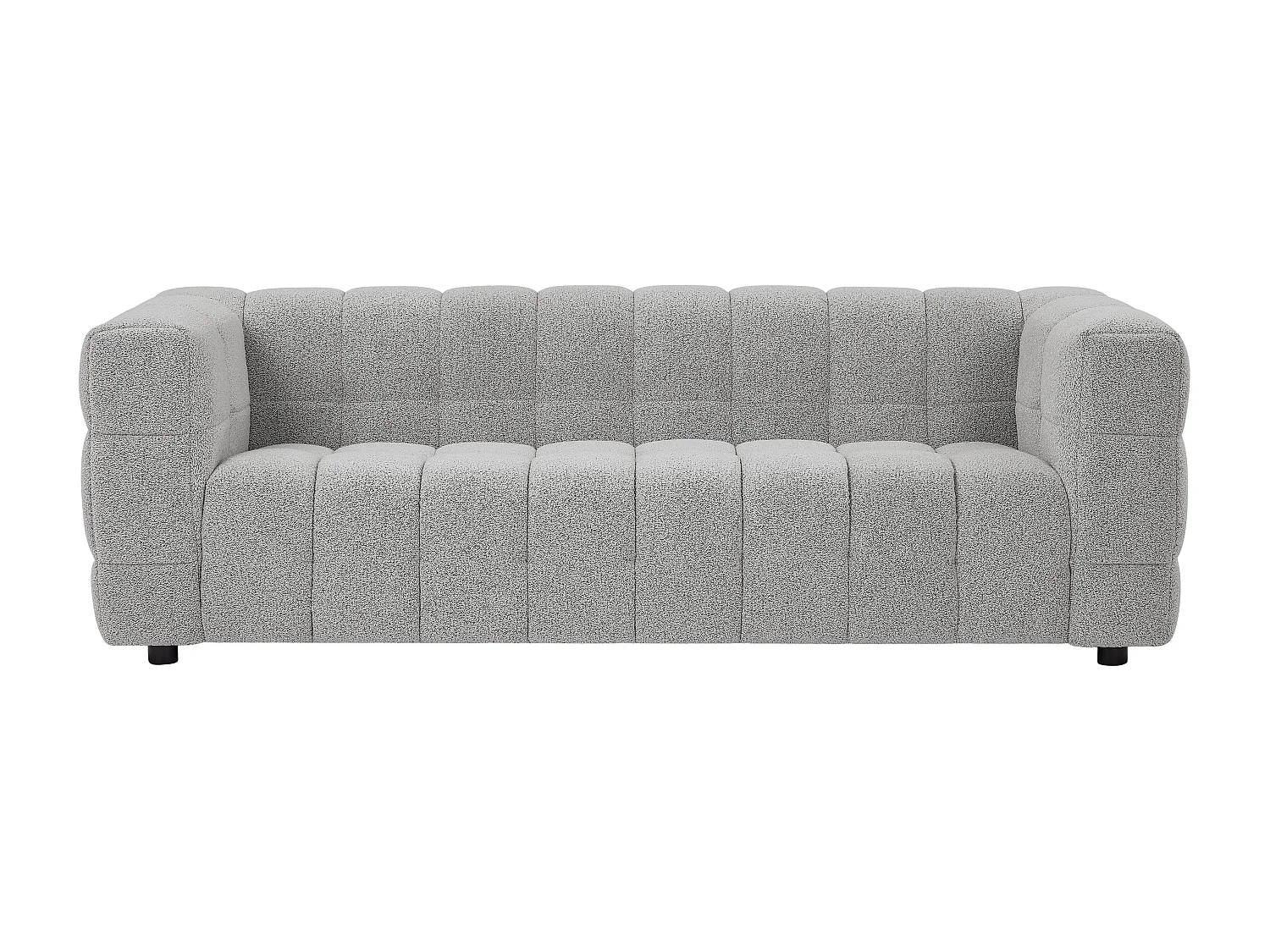 3-personers sofa i lysegrå bouclé-stof LERICI fra Pascal Morabito