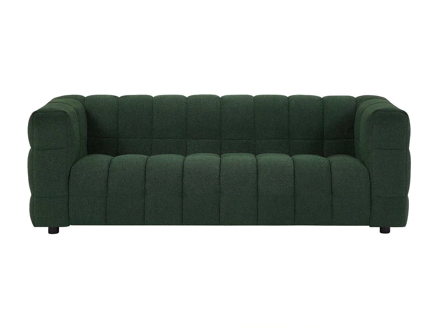 3-personers sofa i grønt bouclé stof LERICI fra Pascal Morabito