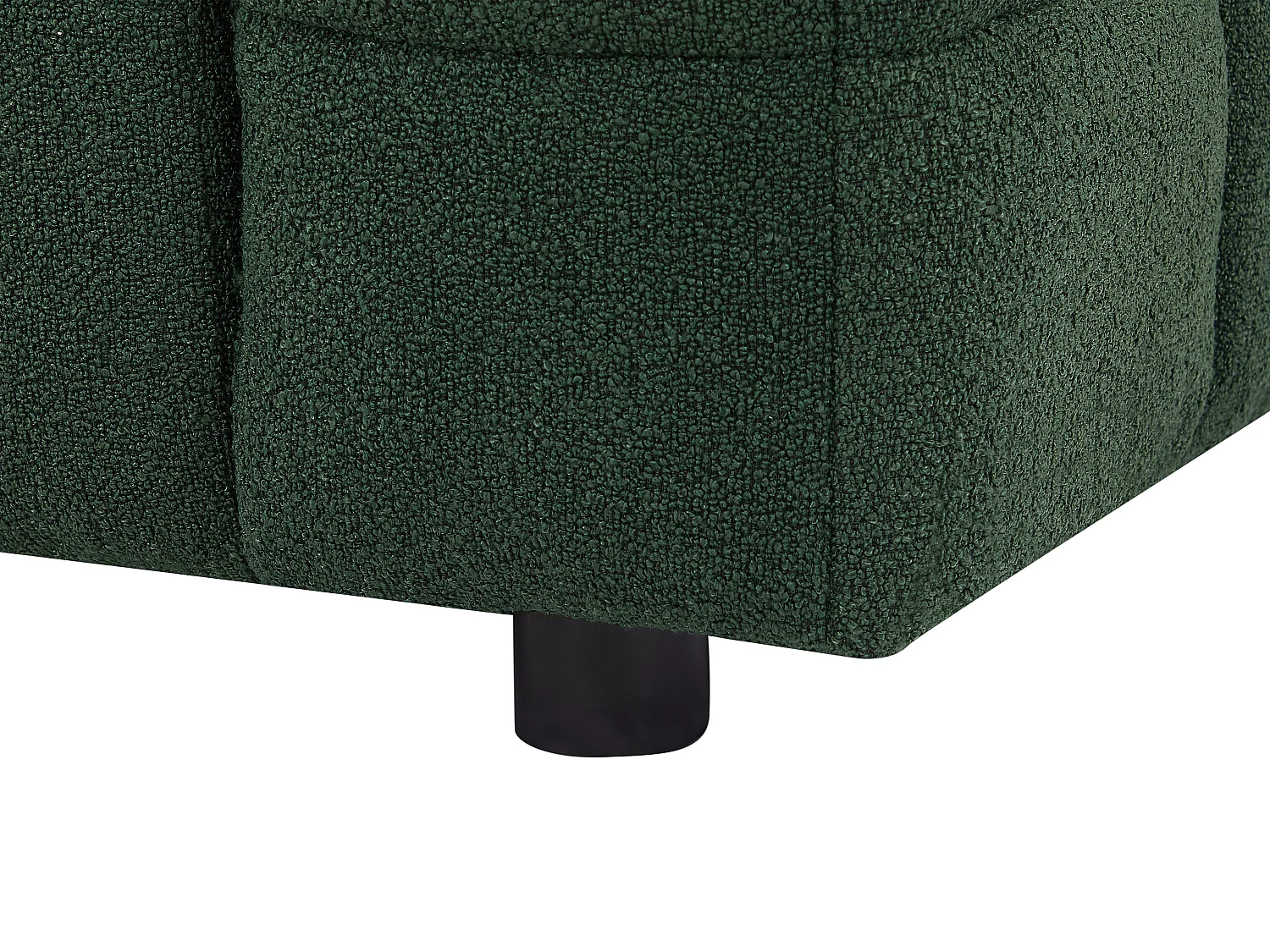 3-personers sofa i grønt bouclé stof LERICI fra Pascal Morabito