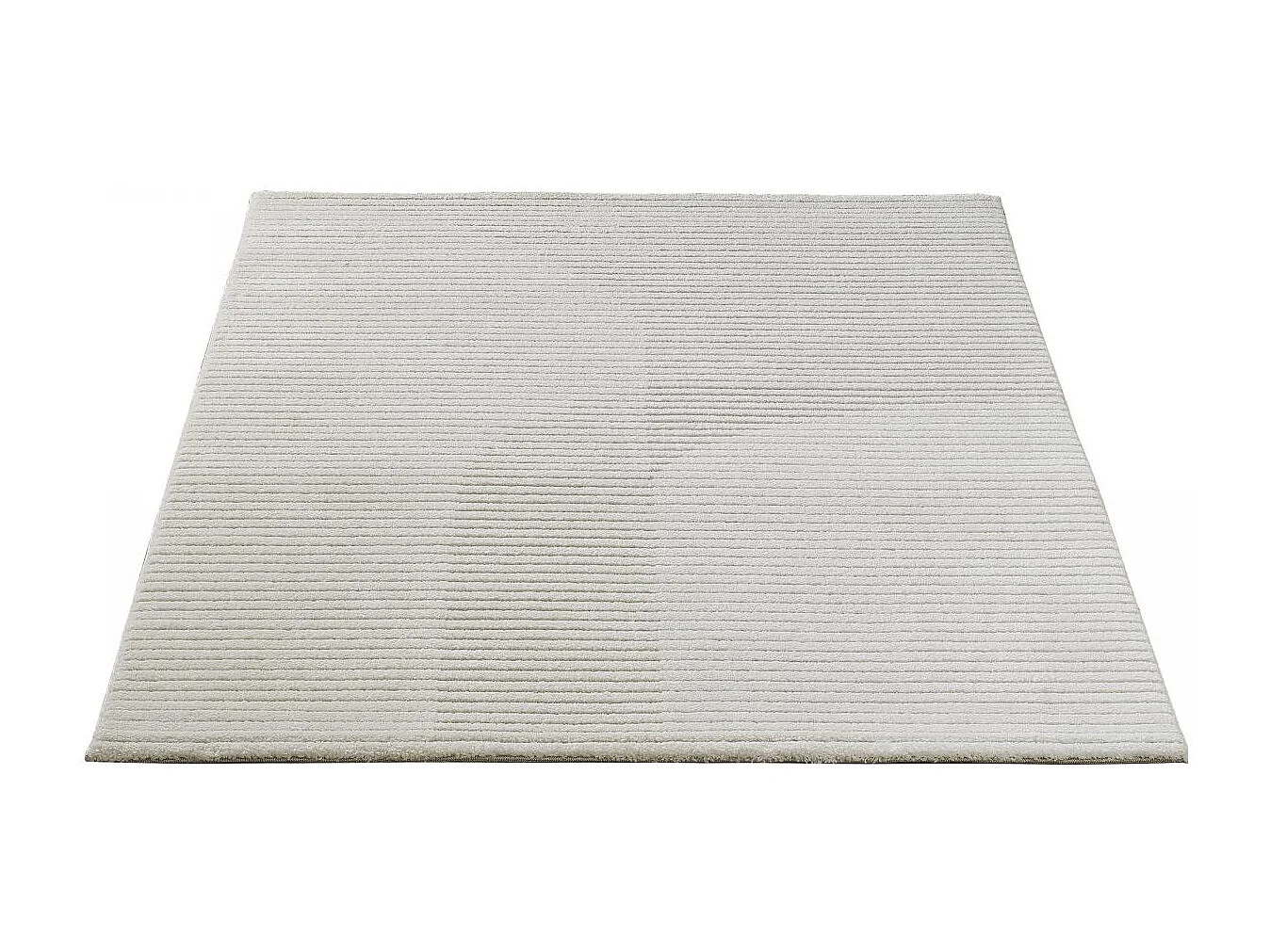 tappeto da soggiorno 140x200 tessuto rettangolo crema modello semplice LYN9 C