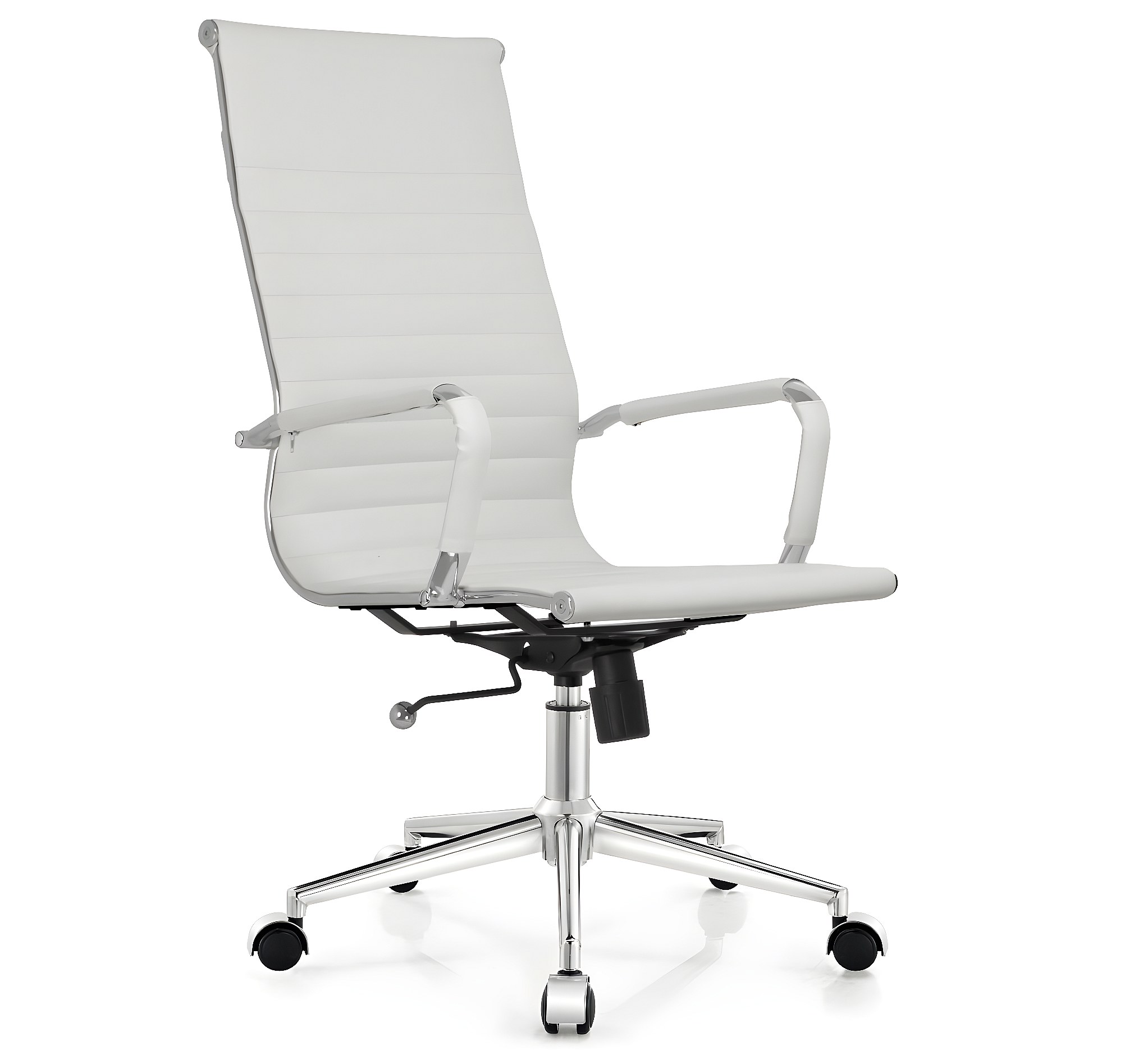 Chaise Gaming Juskys HyperSeat - Simili Cuir - Réglable - Support 120 Kg - Noir